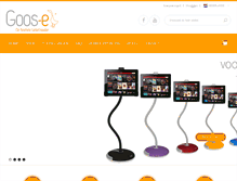 Tablet Screenshot of goos-e.com